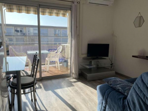 Charmant T1 climatisé avec wifi, proche thermes et commerces, balcon, 2 étoiles, Balaruc-les-Bains - FR-1-553-35
